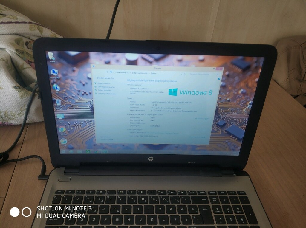 hp slım kasa Bluetooth 6 GB rem temiz laptop - 4
