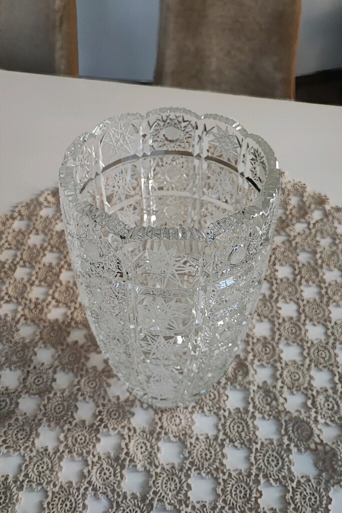 Paşabahçe Kesme Kristal Vazo - 2