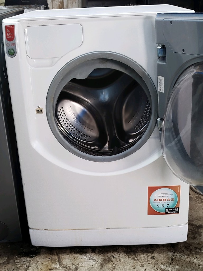 AQUALTİS 9 KG ÇAMAŞIR MAKİNESİ İZMİR İÇİ 3 AY GARANTİMİZ VARDIR - 7