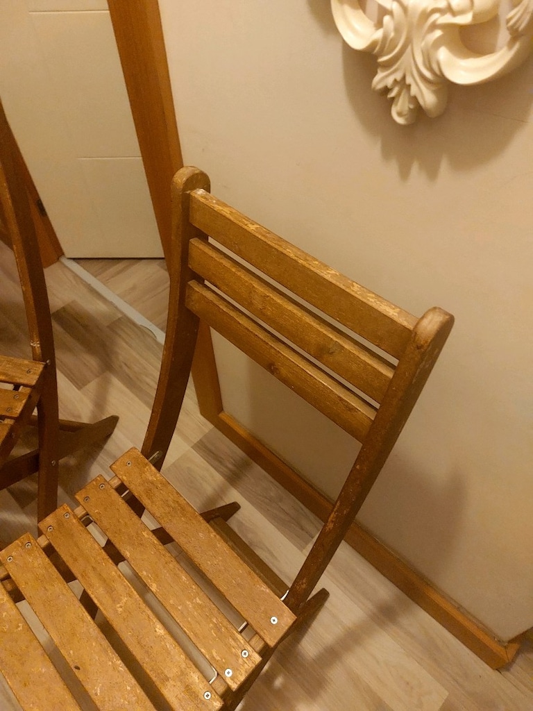 katlanabilir dış mekan ahşap sandalye - 11