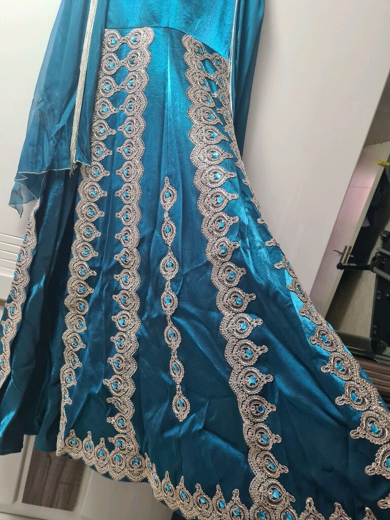 Tesettür Model Bindallı Kına Elbisesi - 6