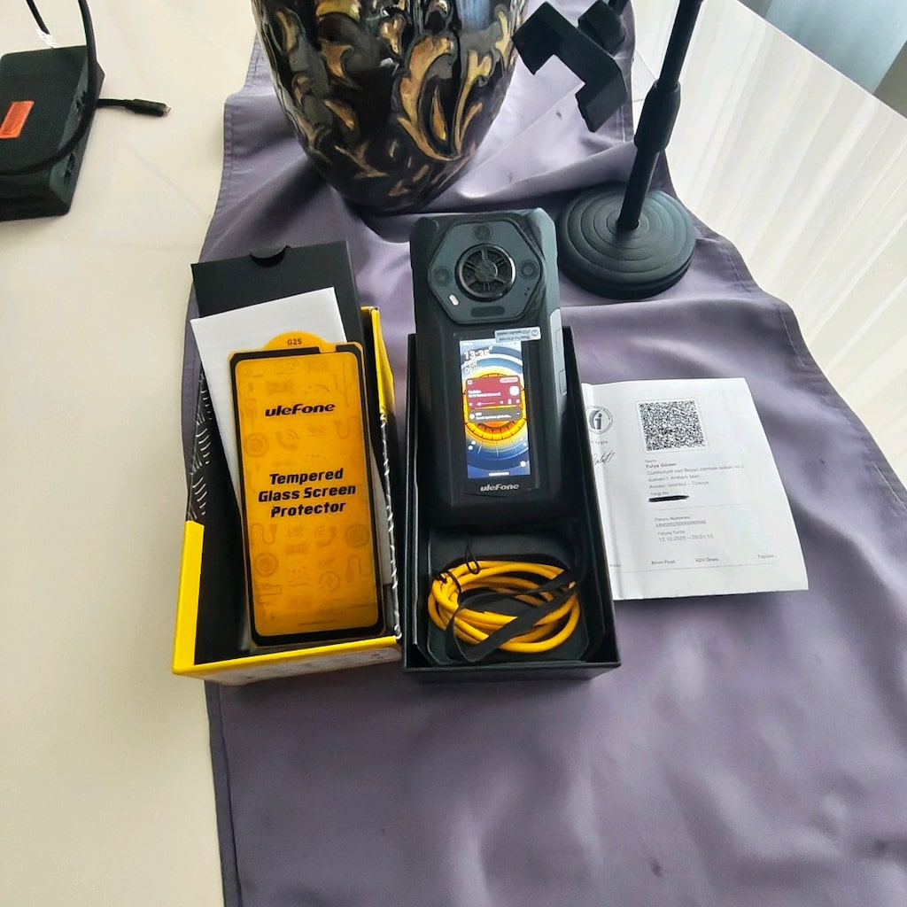 ULEFONE ARMOR 30 PRO TR CİHAZI FATURA KUTU EKSİKSİZ NOKTA HATASIZ - 2
