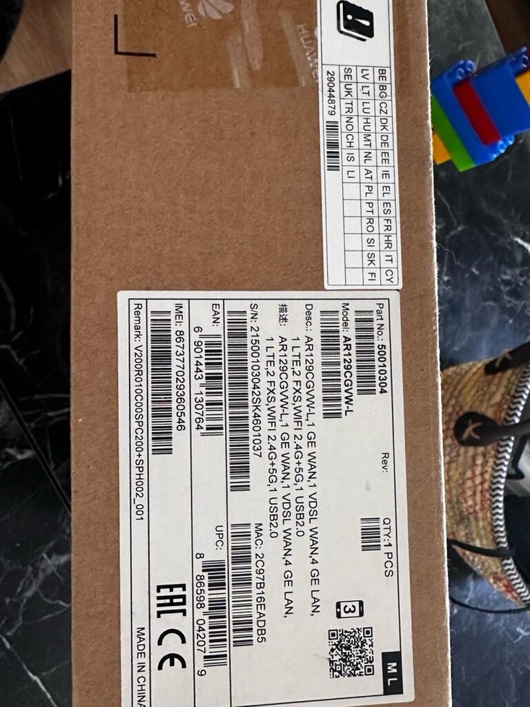 Huawei AR129CGVW-L Kurumsal Router LTE + VDSL + WiFi Kutulu - 3