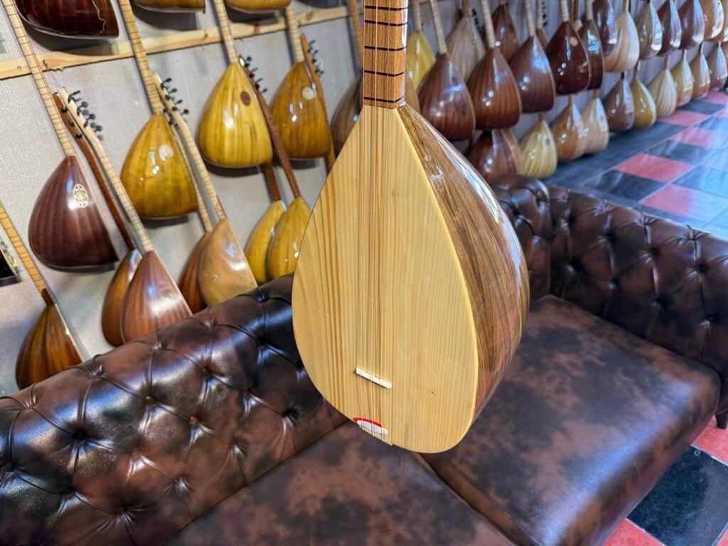 TAM PROFESYONEL 41 TEKNE CEVİZ AĞACI UZUN SAP SAZ - 2