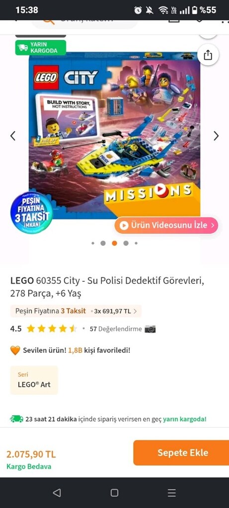 SIFIR ORJİNAL LEGO PAZARLIKSIZZZ - 3