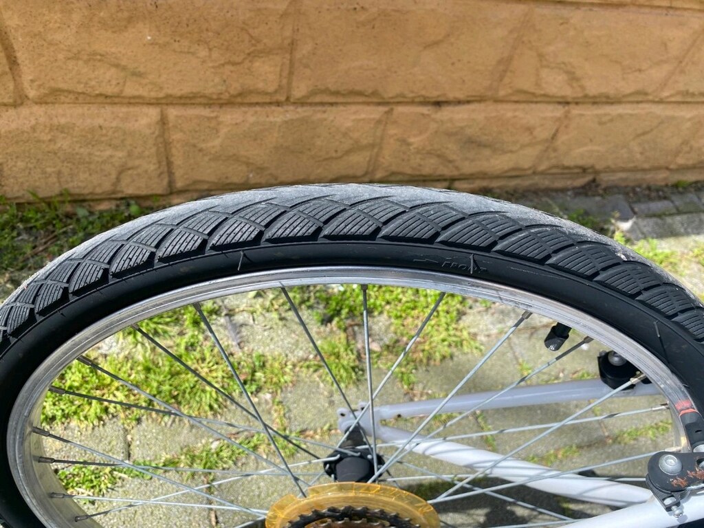 BTWİN Decathlon original100 rockrider 24jant 6vites şehir bisikleti - 3