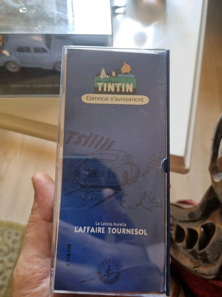 Moulinsart Tintin 1:43 Koleksiyon Modeli - 2
