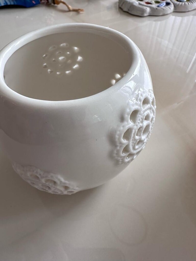 Mumluk ev dekorasyonu için porselen Tealight - 3
