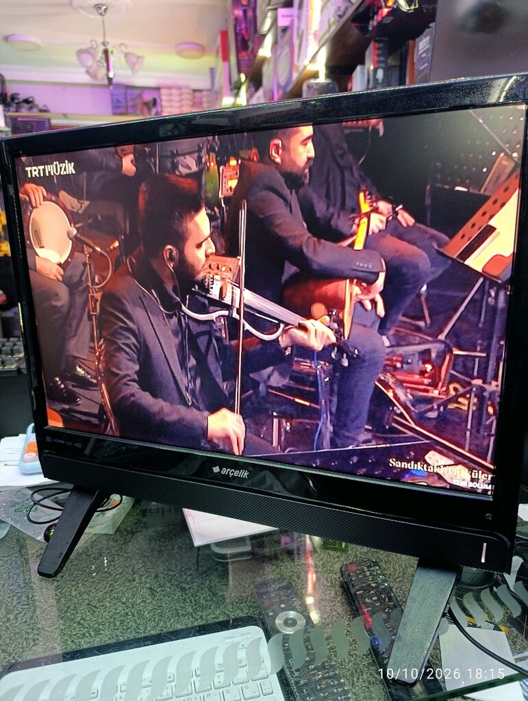 Arçelik 56 ekran LCD TV sağlam çalışır vaziyette sorunsuz Ankara içi d - 5