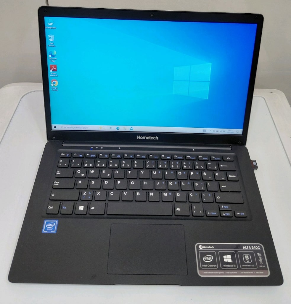 HOMETECH 14 İNÇ HEM SSD HEMDE HDDLİ TERTEMİZ LAPTOP! - 3
