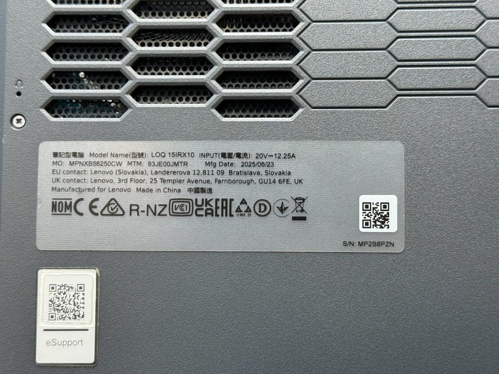 Lenovo LOQ 15IRX10 rtx5060 16gbddr5 ram 512+1tb ssd i5 13450 işlemci - 4