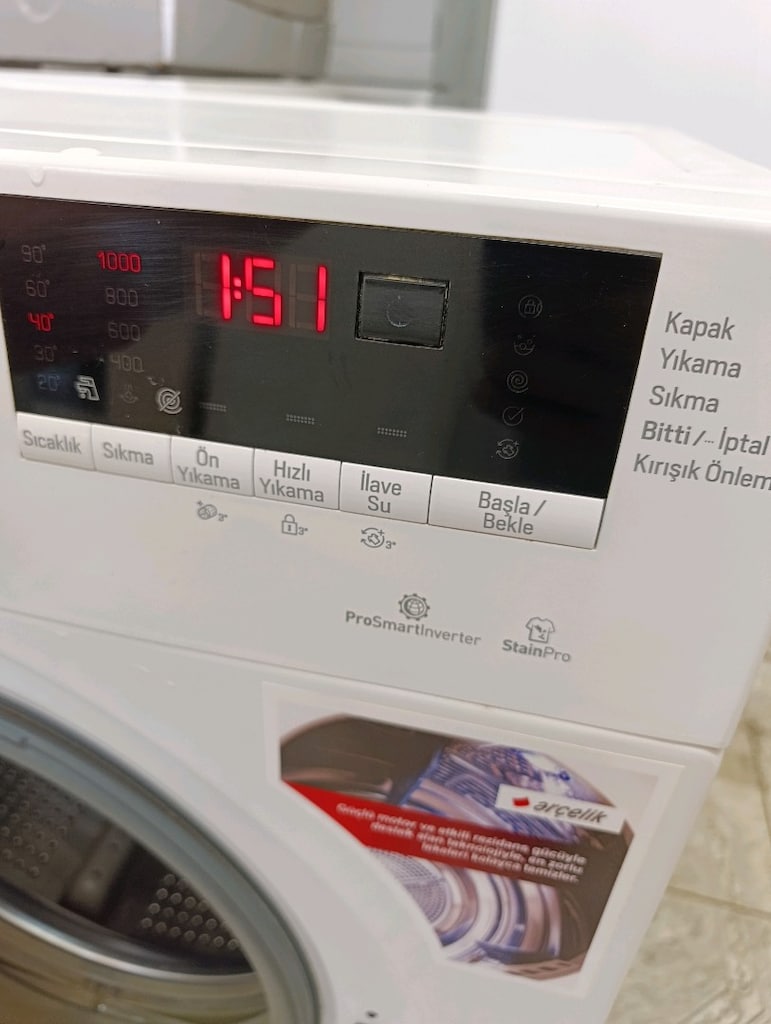 Arçelik Yeni Seri 7 Kg Çamaşır Makinesi Sorunsuz Uygun Fiyata Arçeli - 3