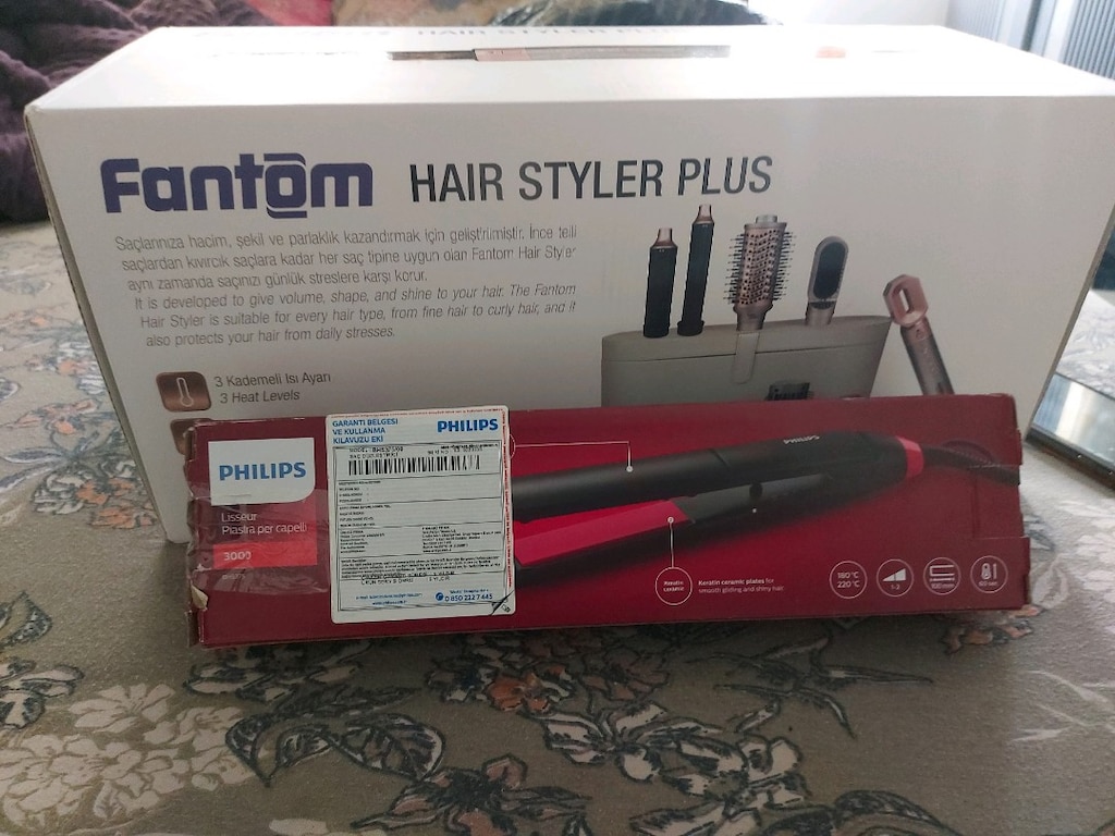 fantom saç şekillendirici ve düzleştirici - 7