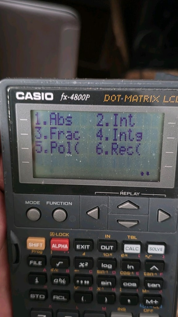 Casio Fx-4800p programlanabilir hesap makinesi - 3