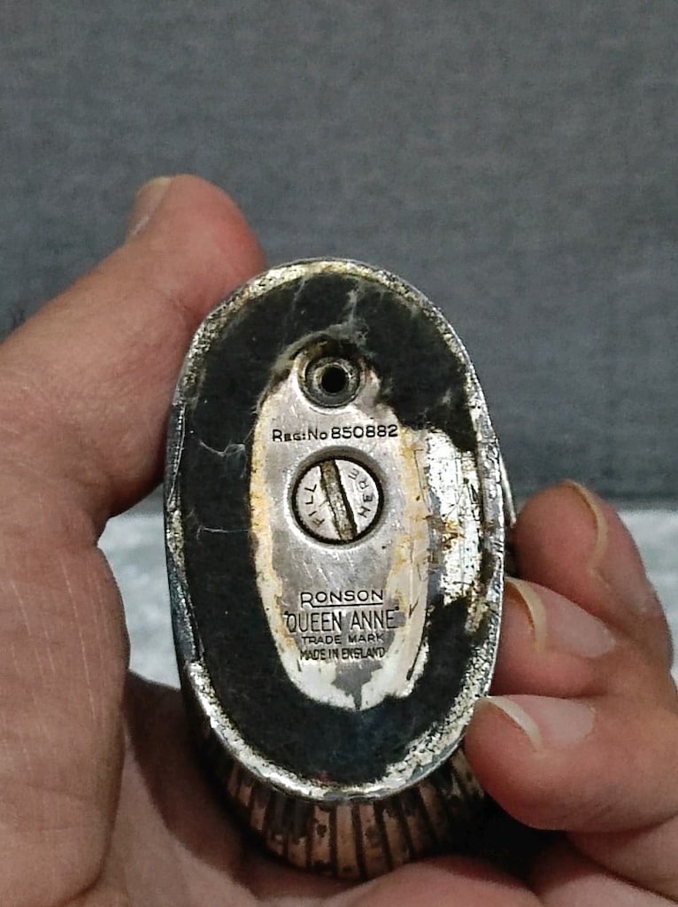 Ronson Queen Anne ANTİKA Masa Çakmağı - 4