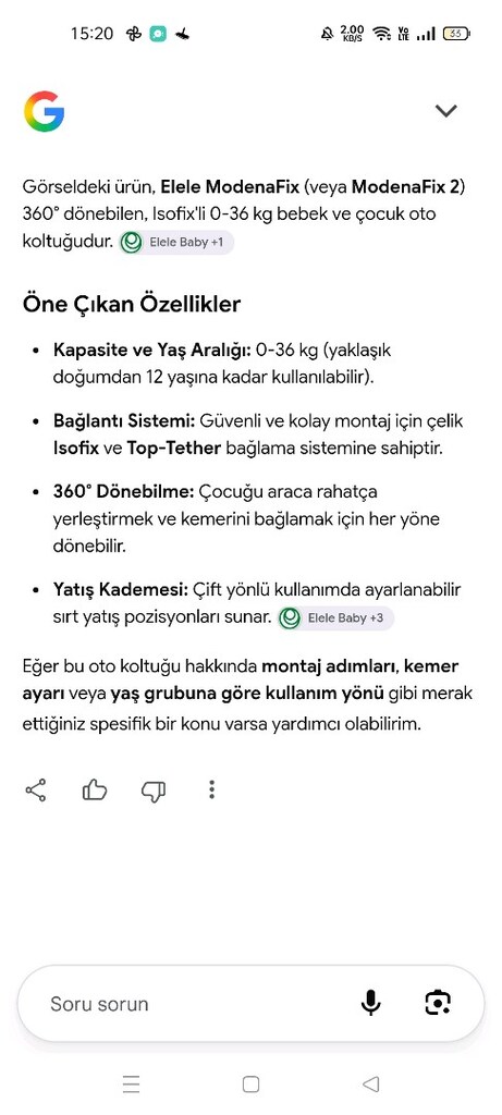 bebek oto koltuğu - 5