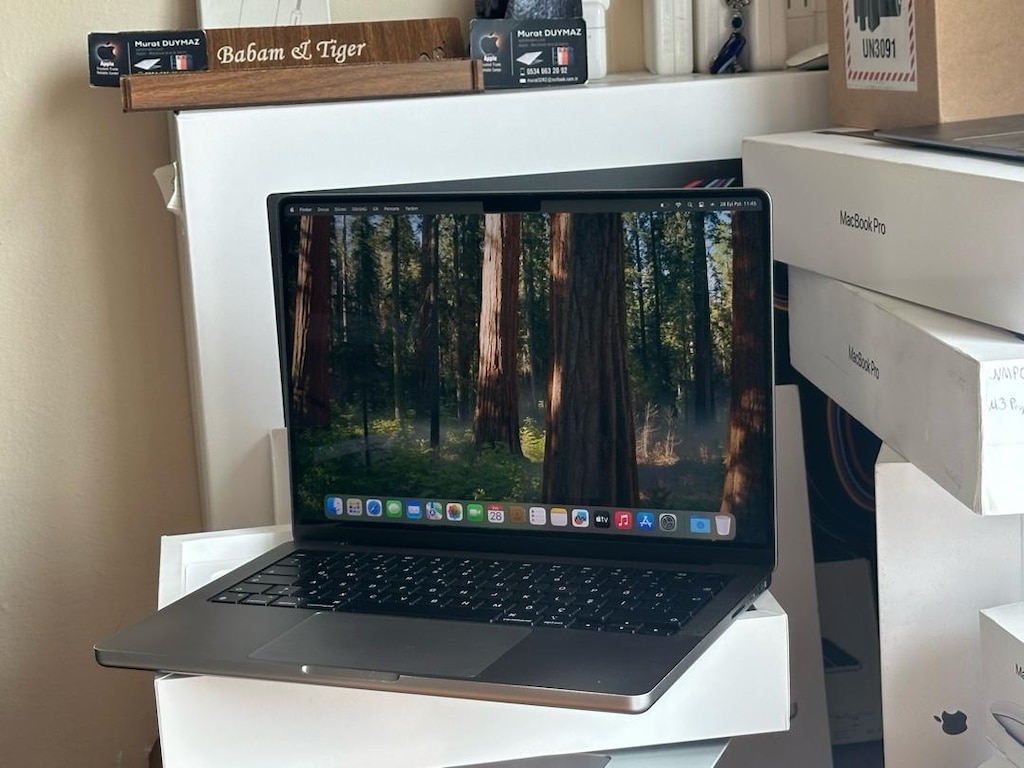 Macbook pro M1 pro 1 tb ssd 16 gb ram space gray renk 14” - 6