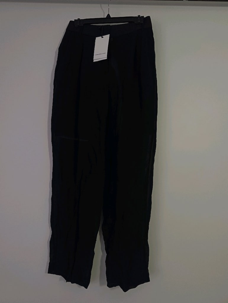 Mango Victoria Beckham Siyah Pantolon - 4