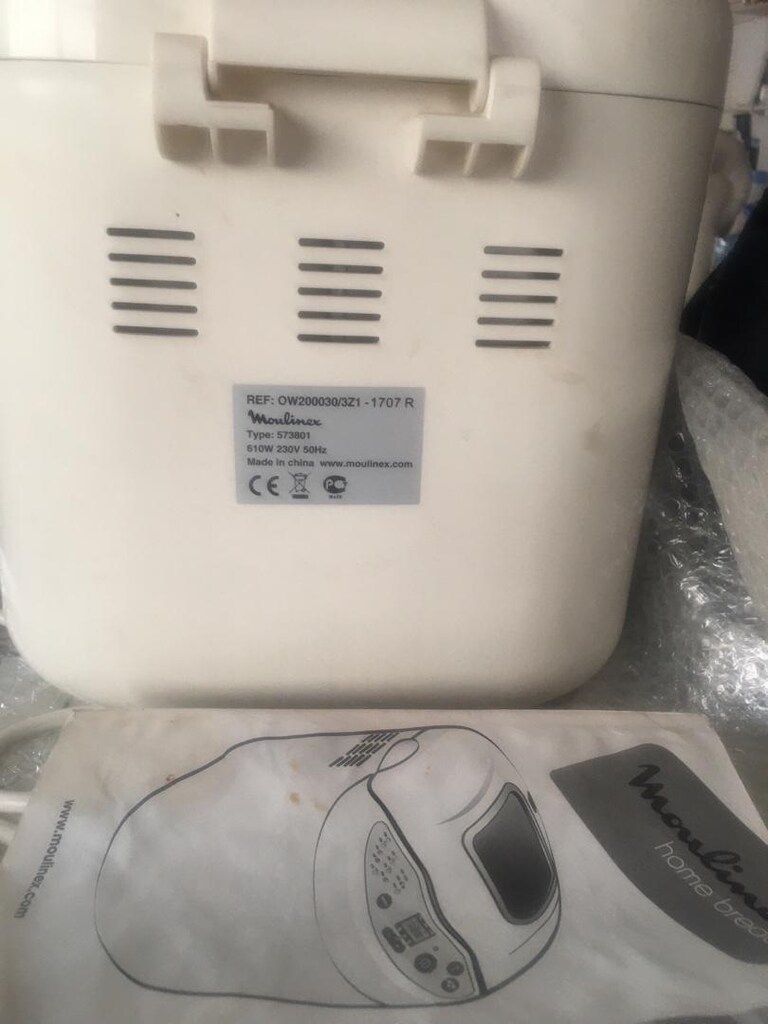 MOULİNEX OV 200030 HOME BREAD- EV EKMEK MAKİNASI - 3