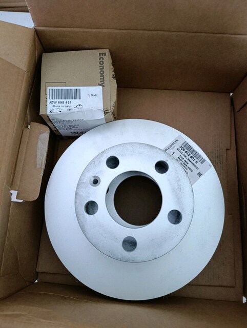 Arka fren disk ve balata seti Vag grubu 2Q0 615 601 H