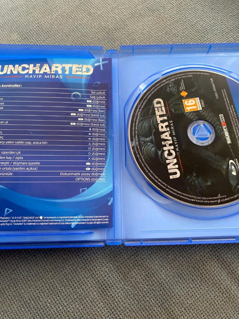 PS4 oyun uncharted kayıp miras - 3
