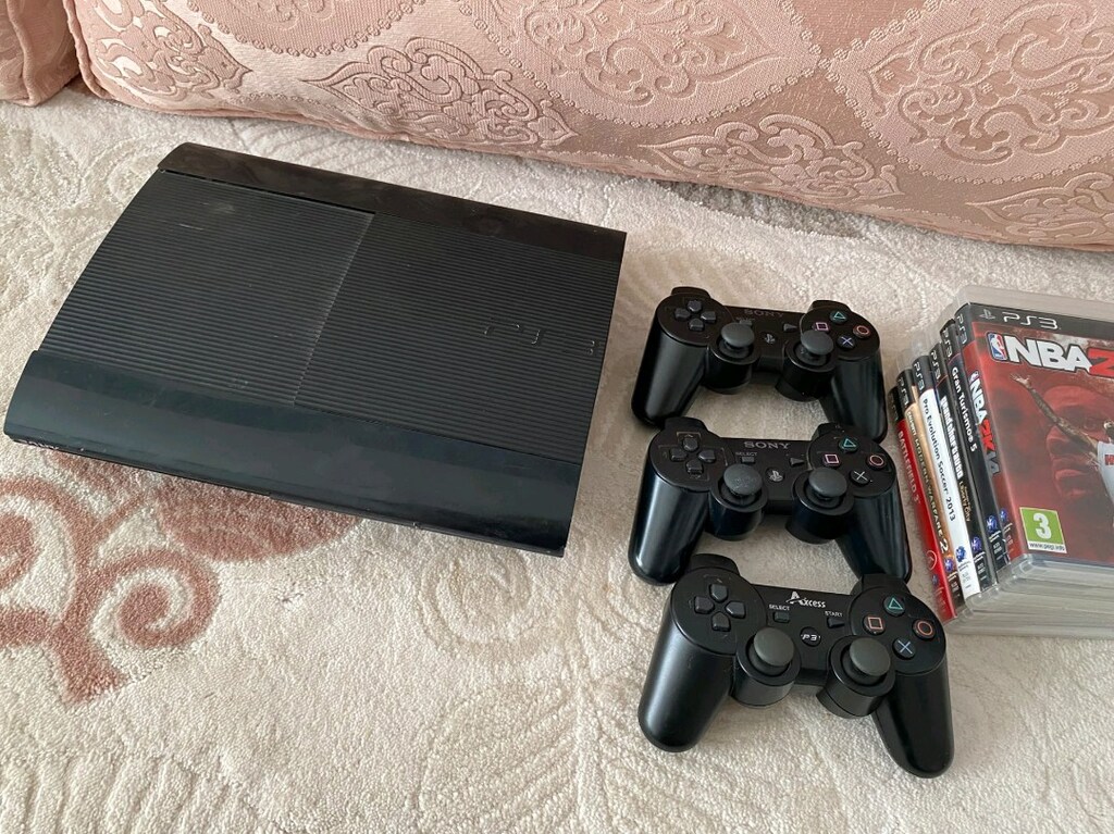 ps 3 kırık 3 kol 2 projektör 5 tane oyun - 2