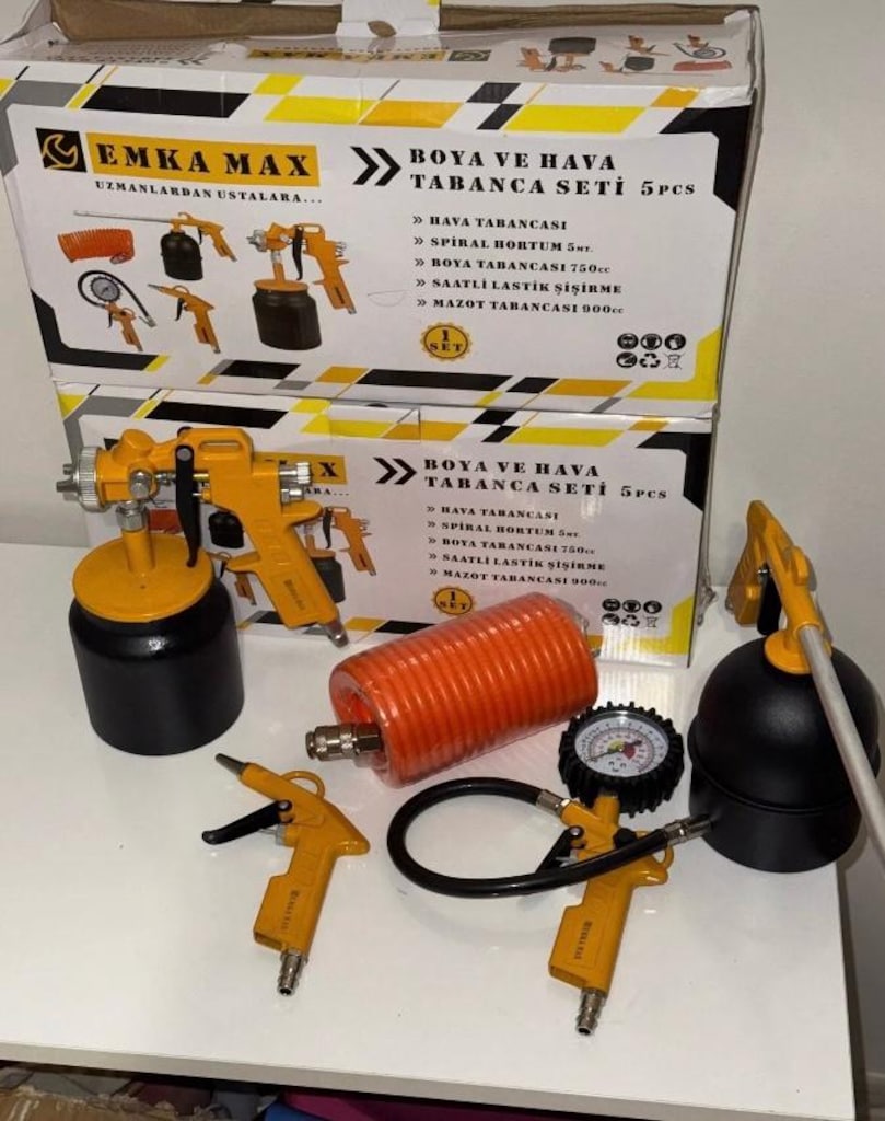 HAVALI BOYA TABANCASI 5 PARÇA EMKA MAX KAMPANYA - 2