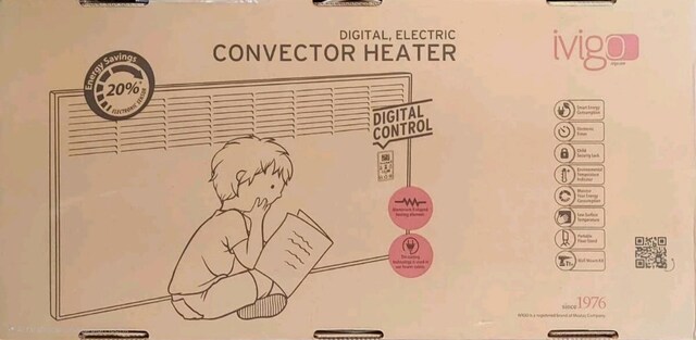 VİGO konvektörlü-Elektrikli Kalorifer (2200W)