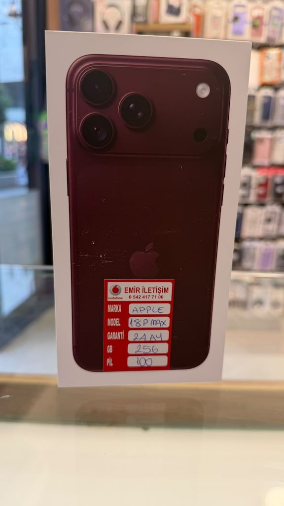 18 PRO MAX 256 GB KAPALI KUTU 24 AY GARANTİLİ - 7