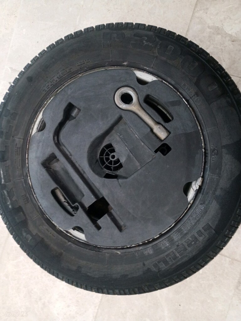 temiz ve sağlam 175x70 R 14 prelli marka stepne jantlı lastik - 11