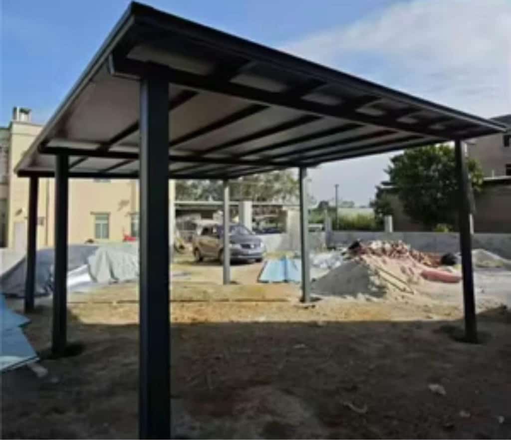 çatı otopark sundurma çardak sandviç panel -saç - 3