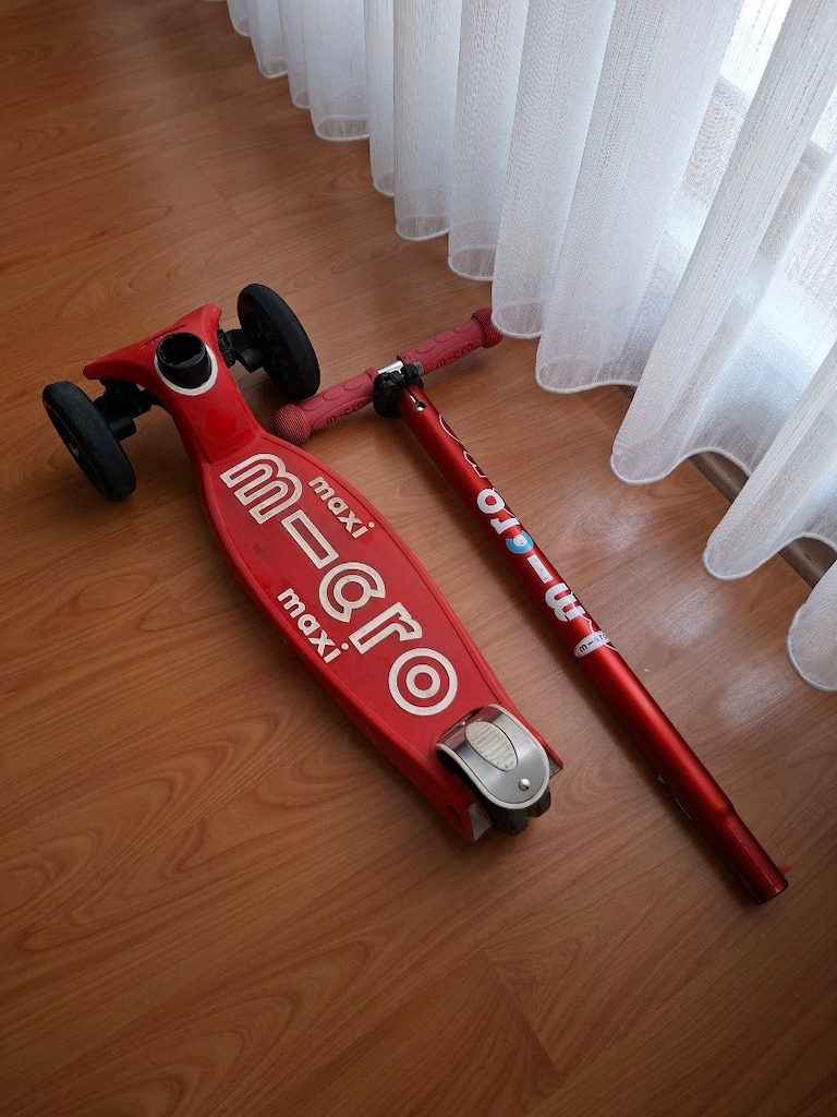 Micro Maksi Kırmızı Scooter - 5