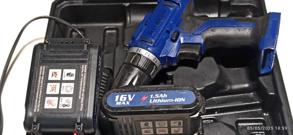 ORİJİNAL HYUNDAİ 16 VOLT ŞARJLI MATKAP - 5
