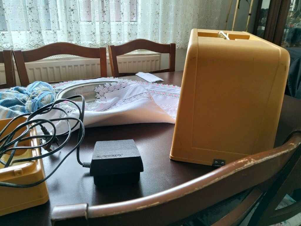 Singer portatif,taşınabilen dikiş makinesi - 4