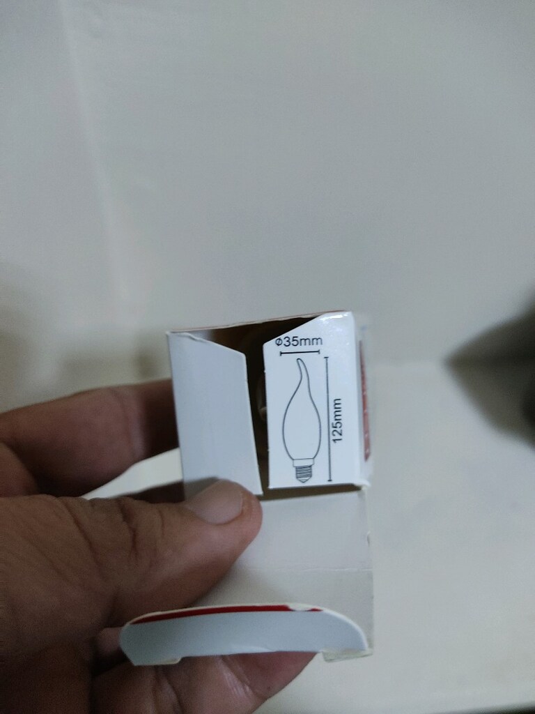 Helios 4W Flament İnce Duy Rustik Ampül Sarı Işık - 7