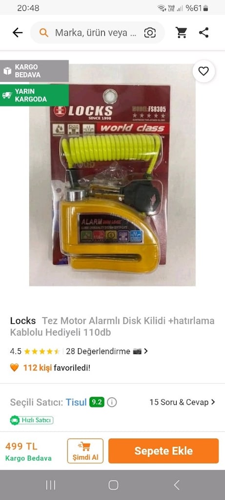 motorsiklet alarmı - 2