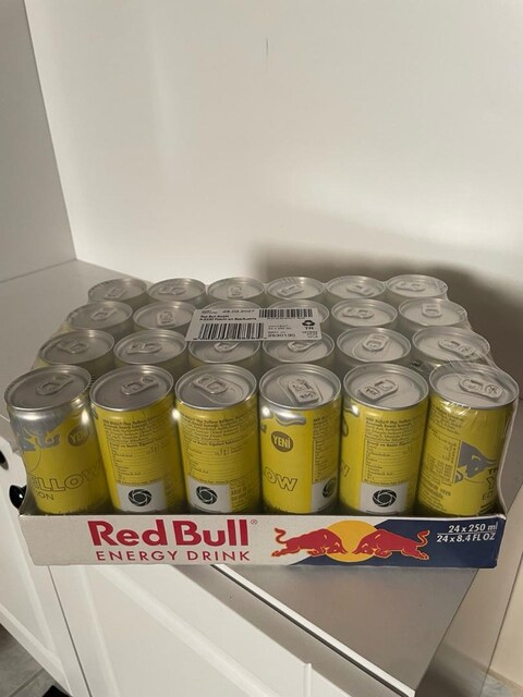 24'lü red bull yellow edition