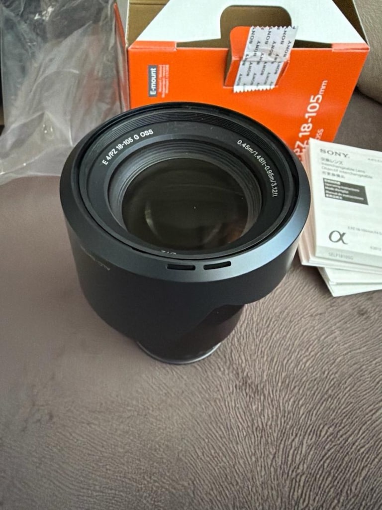 SONY G E PZ 18-105 F4 LENS SIFIR AYARINDA - 4