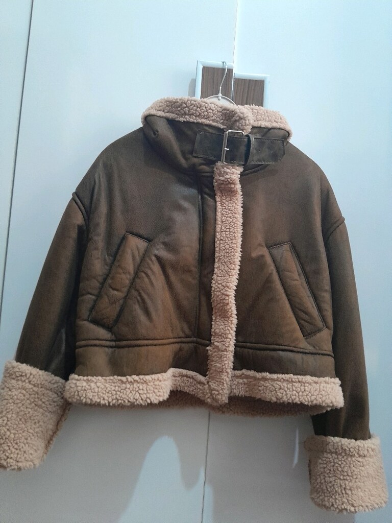 peluş mont - 6