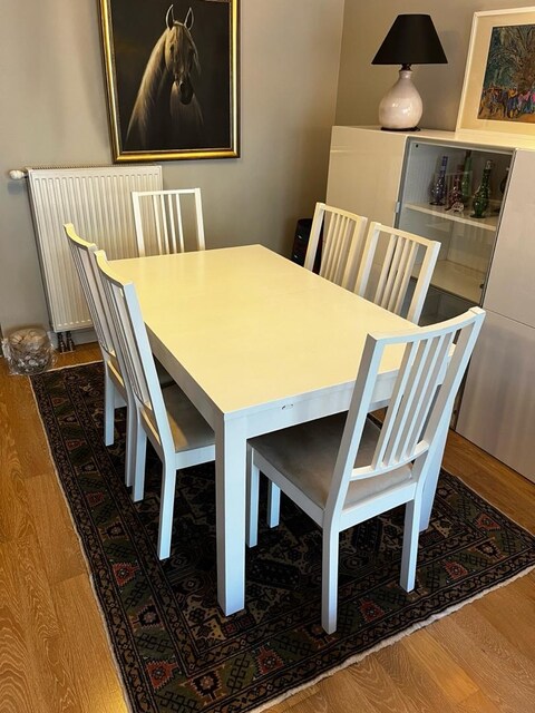 Temiz Kullanılmıș genișletilebilir ikea yemek Takımı