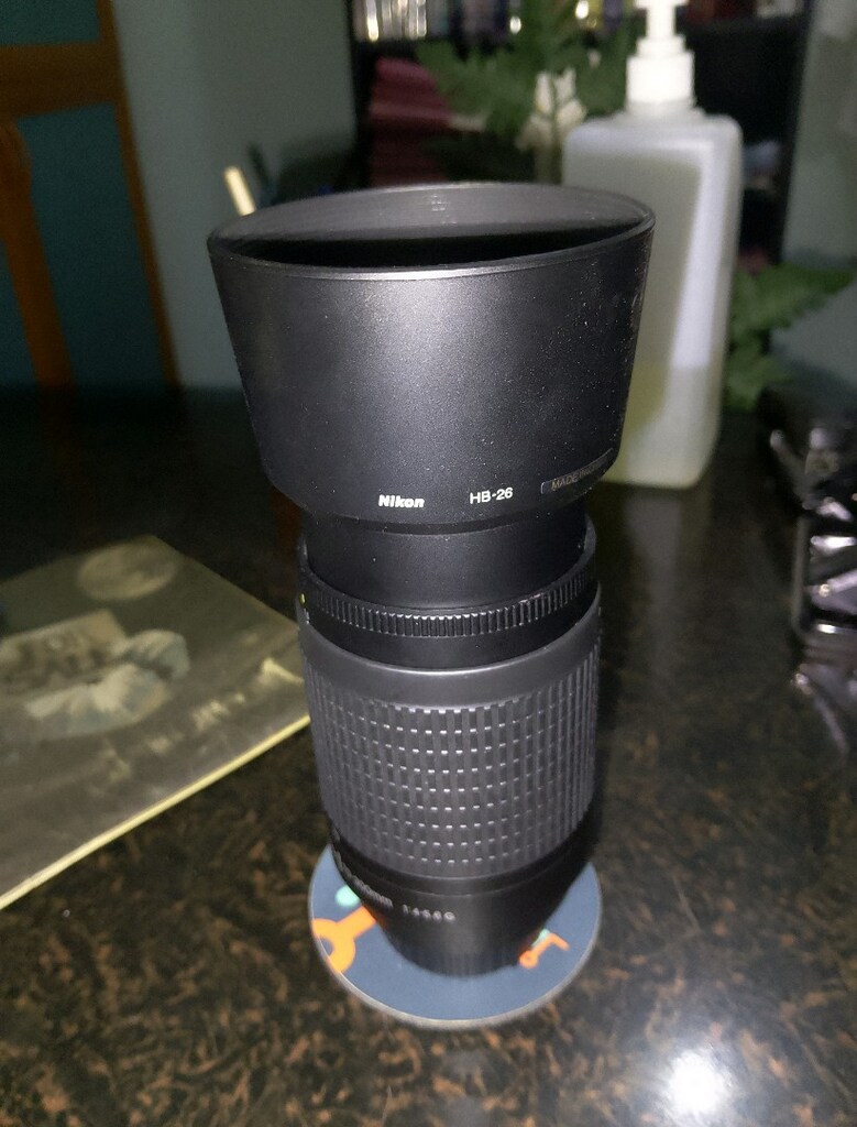 Nikon nikkor 1.5m/5ft. Lens 70-300mm - 3