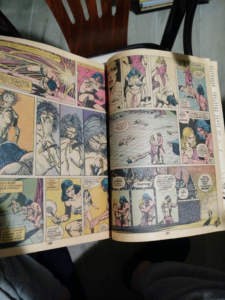 CONAN THE BARBARIAN Marvel Treasury Edition #4, İNGİLİZCE - 8
