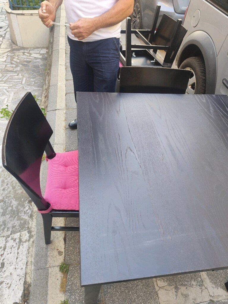 masa 4 adet sandalye - 2