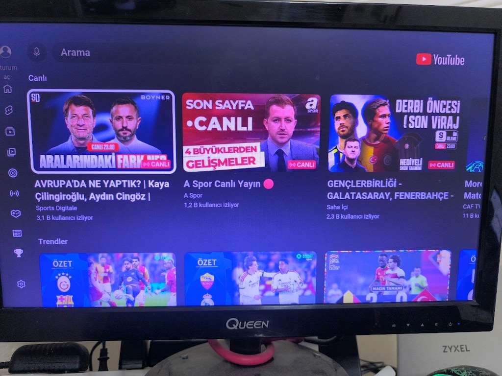DREAMSTAR ANDROİD BOX GOOGLE YOUTUBE İNAT SPOR BELGESEL SİNEMA - 2