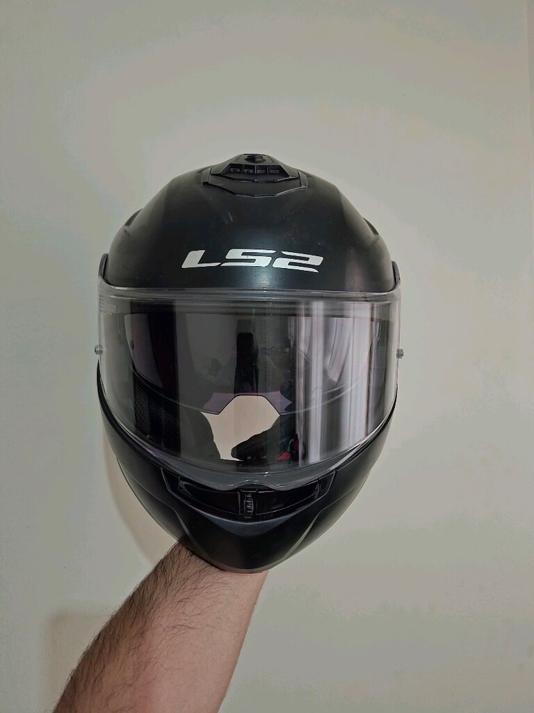 Ls2 Strobe 2 Çene Açılır Motor Kaskı Güneş Vizörlü XXL 2XL Beden - 4