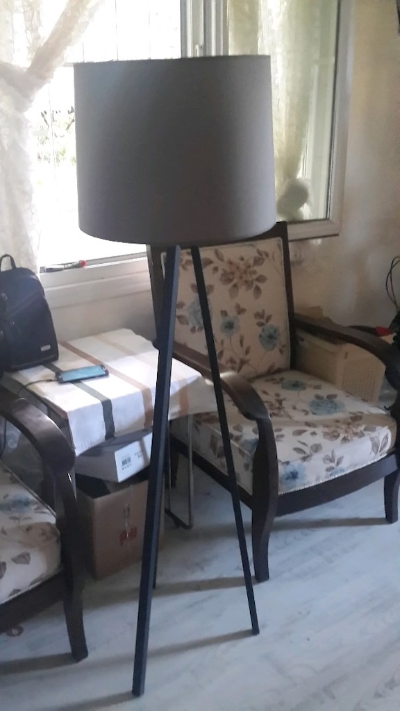Dekoratif apliğ lamba ahşap ayak evin ofisin villanın her köşesin için - 2