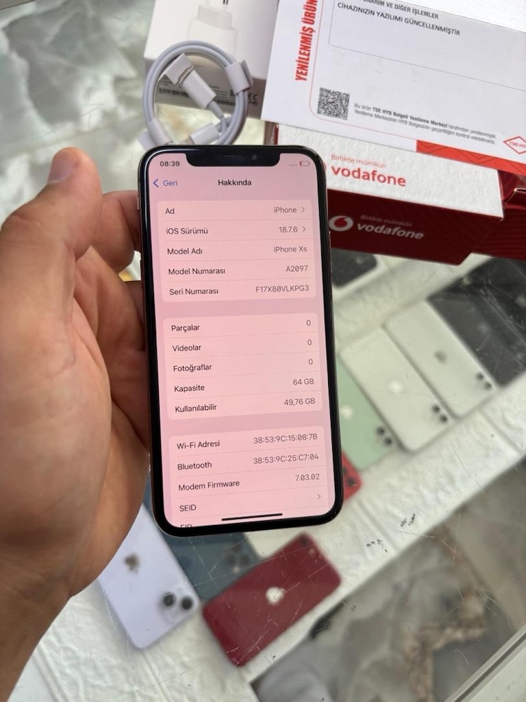 MÜHENDİSCELL’DEN YURTİÇİ İPHONE XS GOLD FATURALI - 4