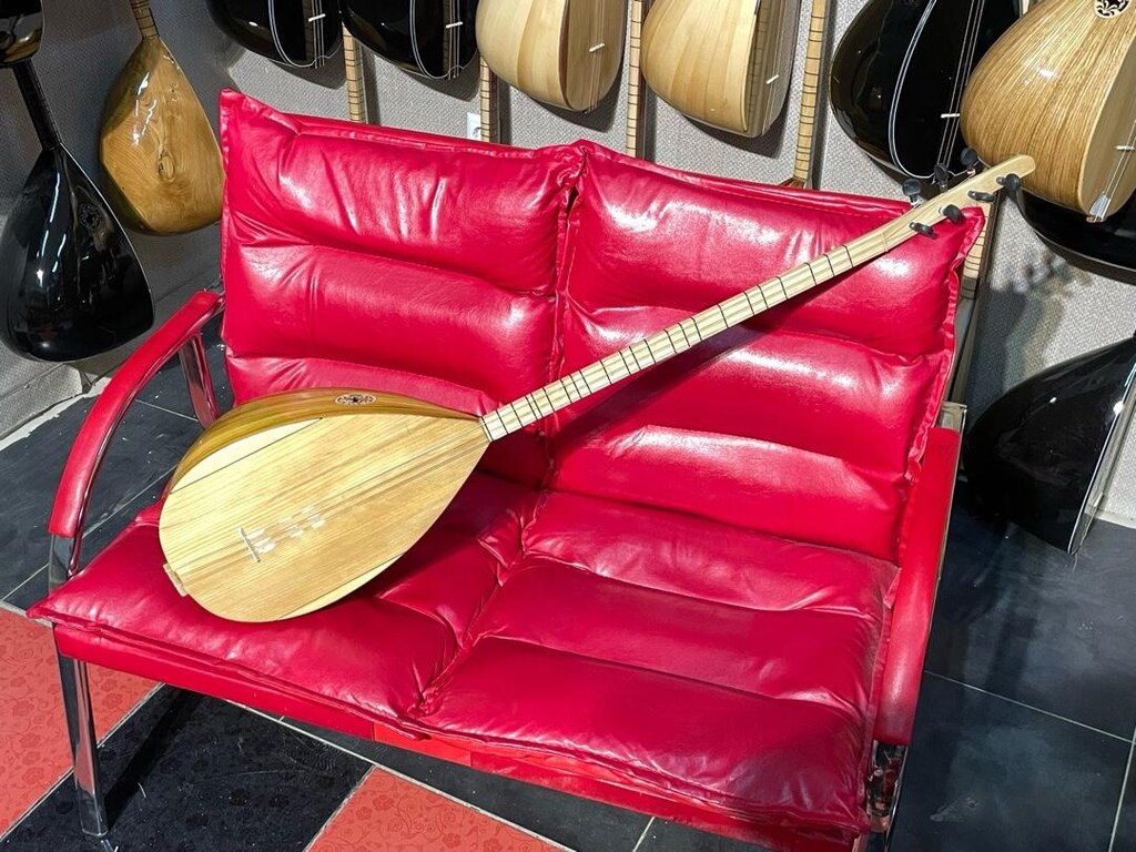 TAM PROFESYONEL 40 TEKNE YAPRAK DUT AĞACI UZUN SAP SAZ - 5