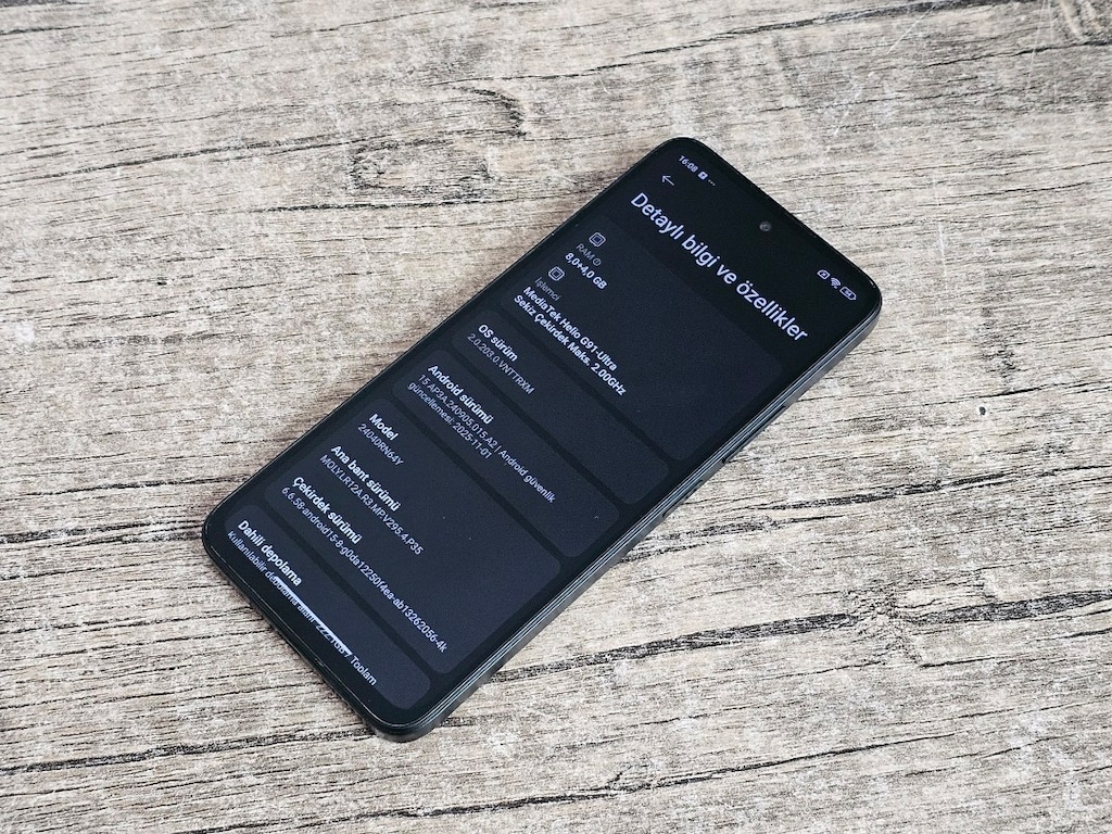 REDMİ 15 256 GB TAMAMEN ORİJİNAL HATASIZ GARANTİLİ - 12