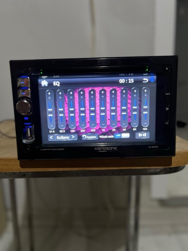 KAMOSONİC 7 İNÇ EKRANLI DOUBLE TEYP - 12